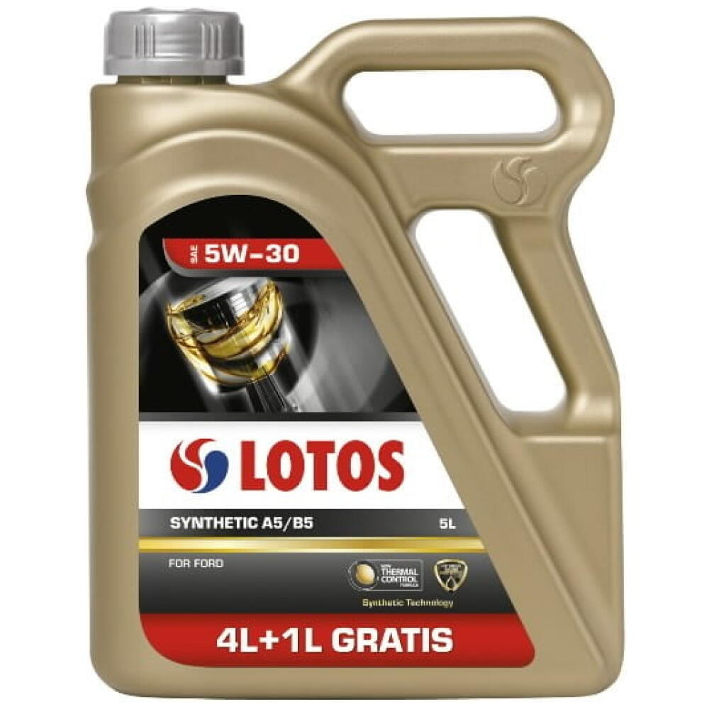 Mootoriõli Lotos Synthetic A5/B5 5W30 4+1L