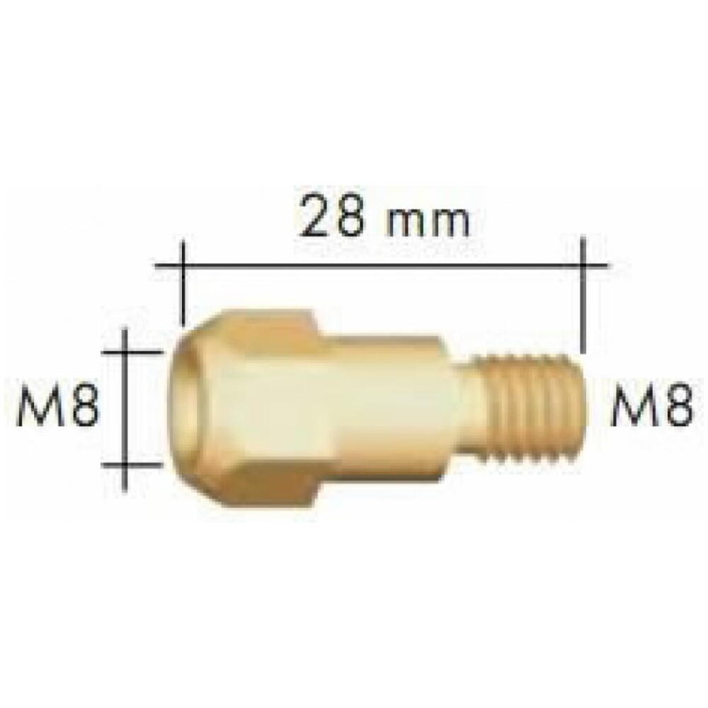 Kontaktsuudmiku adapter MB36 M8